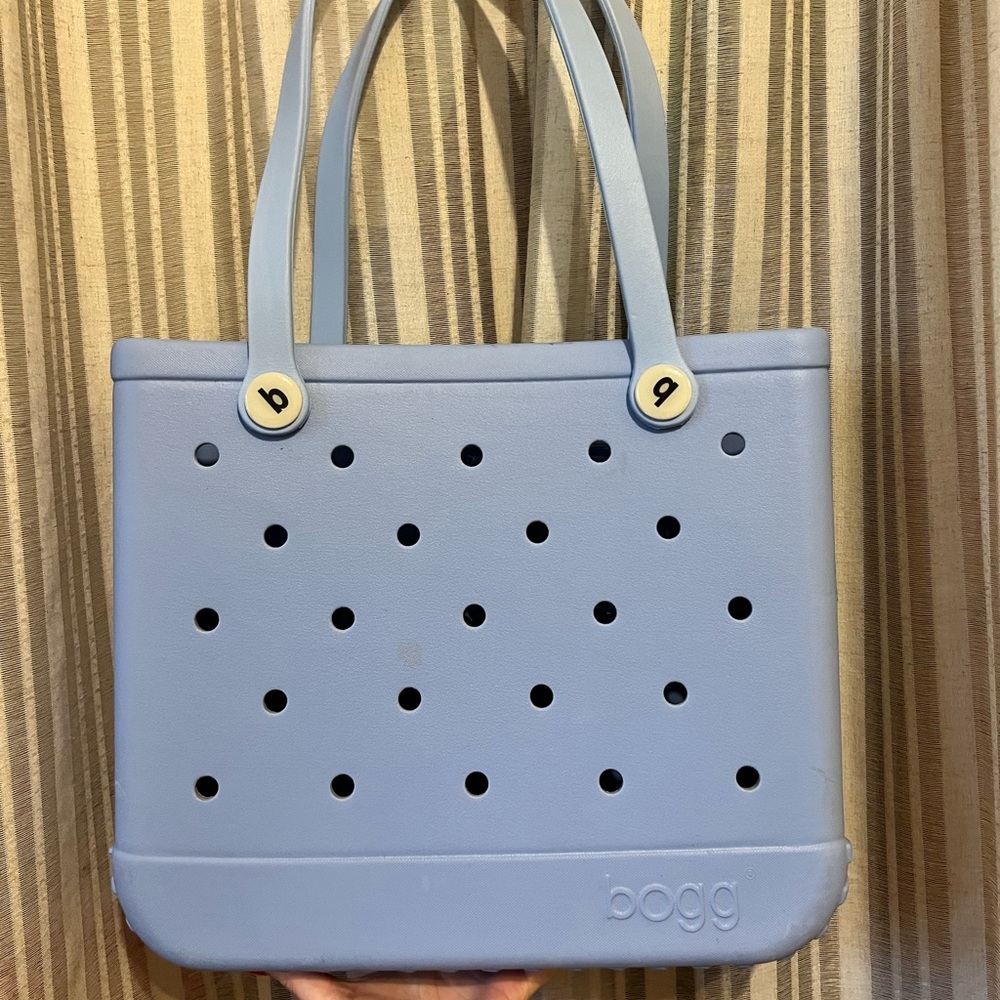 BOGG BAG Blue Tote Waterproof Perforated Design